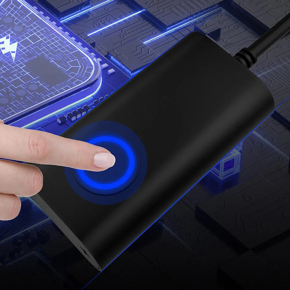2 in 1 USB Type-C Mouse Jiggler Drive Free Automatic Computer Mouse Mover Jiggler Automatic Mouse Shaker Keeps Computer Awake