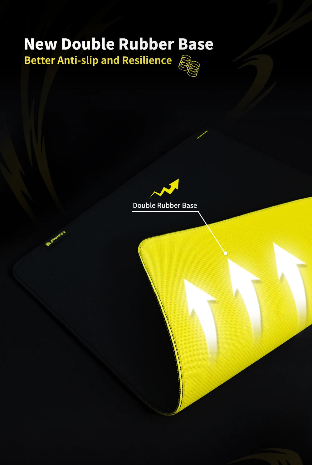 360x300x4mm X-Raypad Aqua Control Plus V2 Gaming Mouse Pads – YellowBee AC+V2