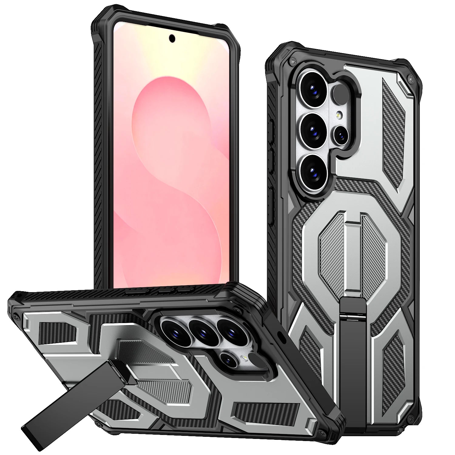 Magnetic Case For Samsung Galaxy S26 Ultra S25 S24 Military Grade Protectio Shockproof Heavy Shock Absorption Protective Covers
