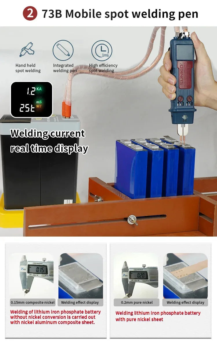Energy Storage Capacitor Spot Welding Machine 11.6KW 14.5KW 21KW 42KW Battery Welder Spot Welder Pure Nickel Welding