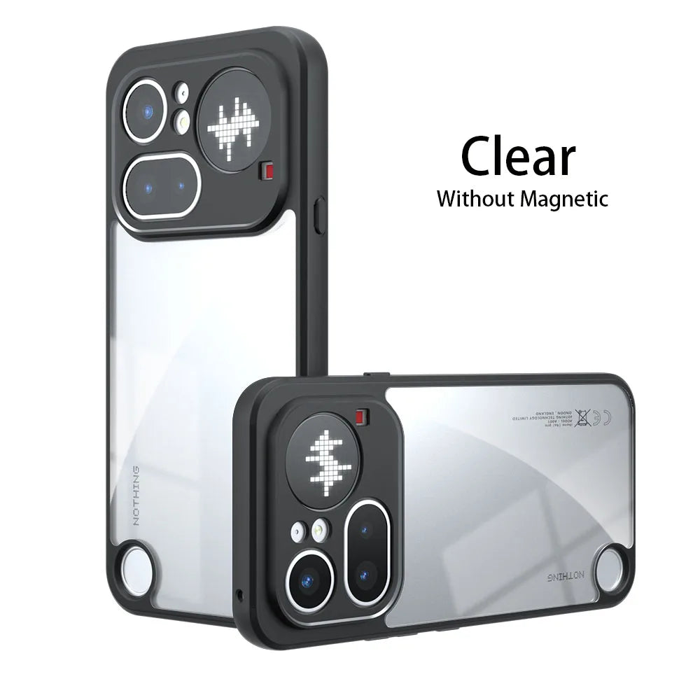 For Magsafe Magnetic Wireless Charging Case For Nothing Phone 4A Pro NothingPhone4A NothingPhone4APro Shockproof Back Coque