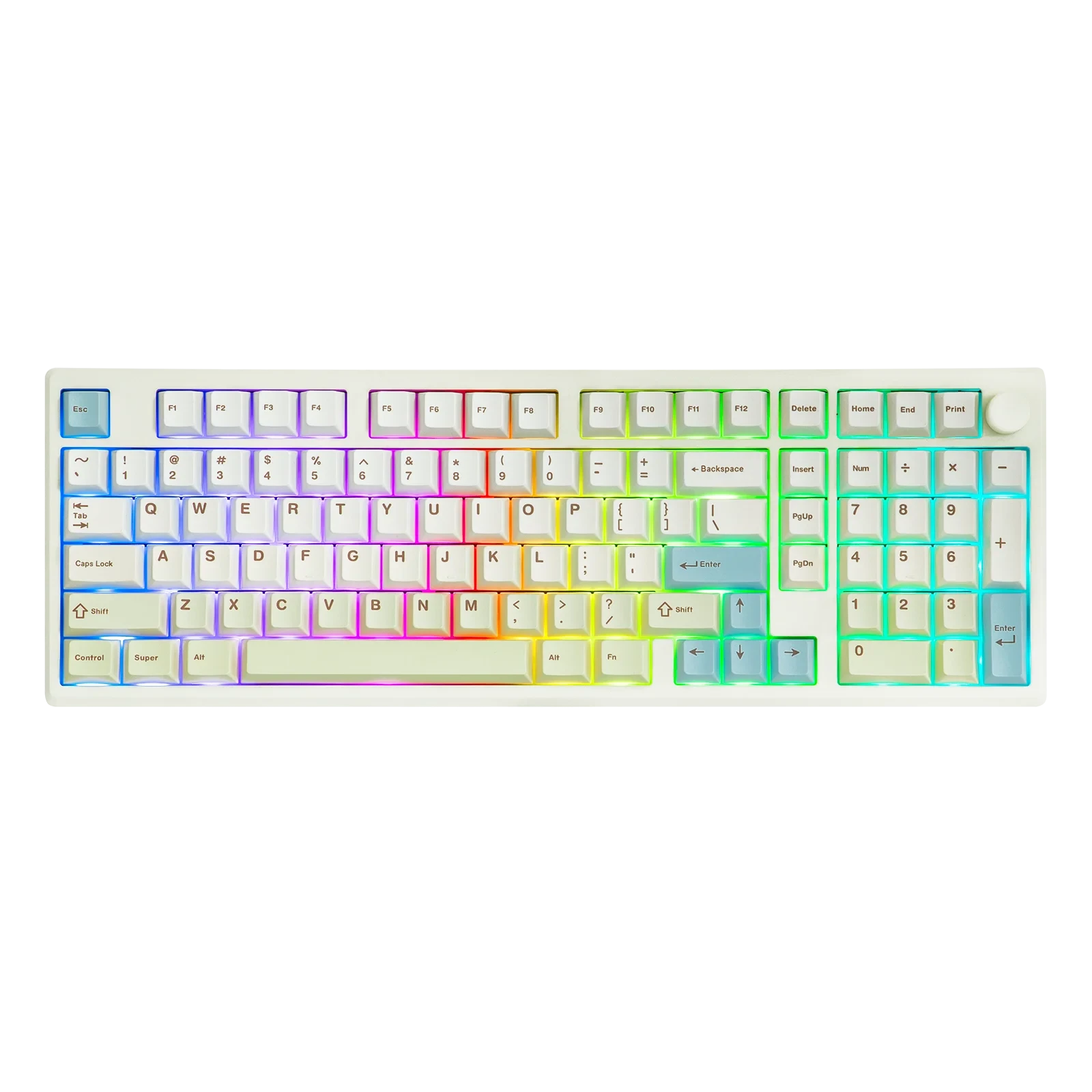 EPOMAKER Galaxy100 Lite QMK/VIA 96% ANSI US Layout Wired/2.4GHz/BT Wireless 1800 Aluminum Mechanical Keyboard 8000mAh Battery