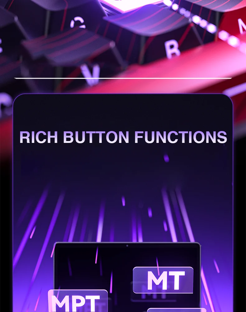 AULA WIN68 HE Esports Magnetic Switch Keyboard Rapid Trigger 8K Return RGB Hotswap 60% 68% Custom Game Keyboard