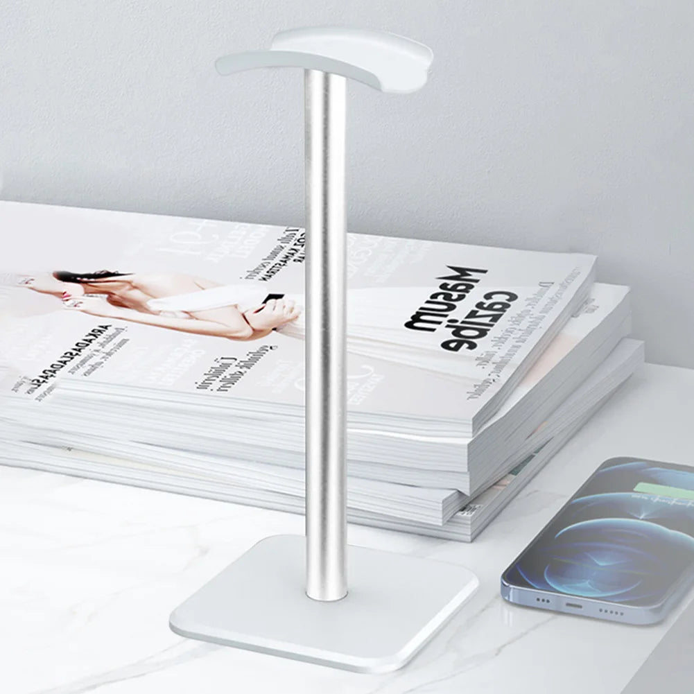 Headphone Bracket Aluminium Alloy Headset Support Stand Space Saving Desktop Organizer Display Vertical Bracket Hanger