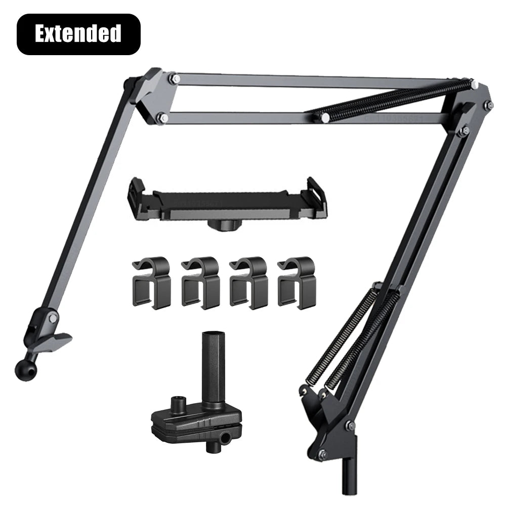 Tablet Stand Holder for Bed Rotatable Phone Stand for 4-12.9