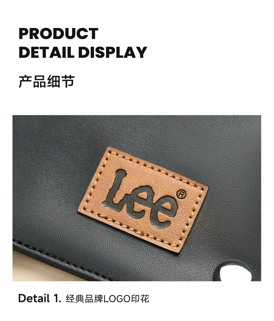 LEE New Korea Style Flip Leather Backpack Women Men Large Capacity Business Commuter Travel Rucksack Buy Laptop School Book Bag