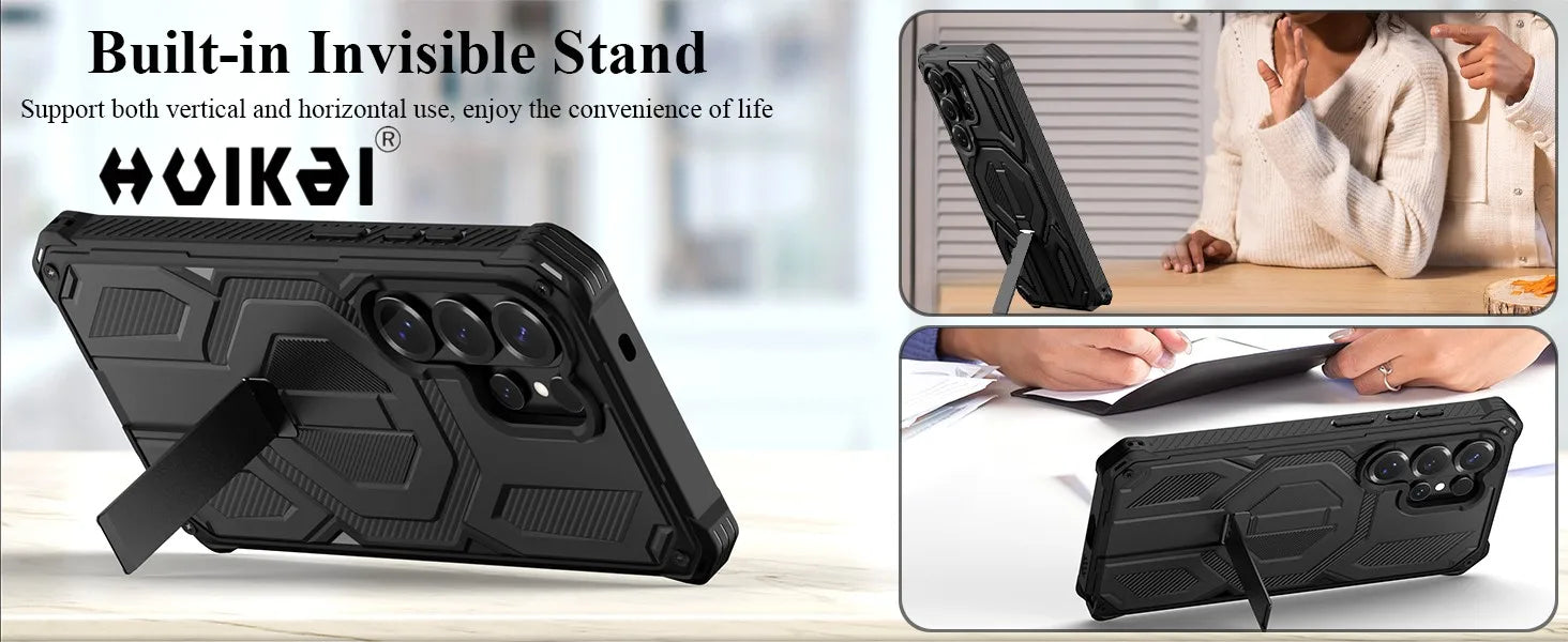Magnetic Case For Samsung Galaxy S26 Ultra S25 S24 Military Grade Protectio Shockproof Heavy Shock Absorption Protective Covers