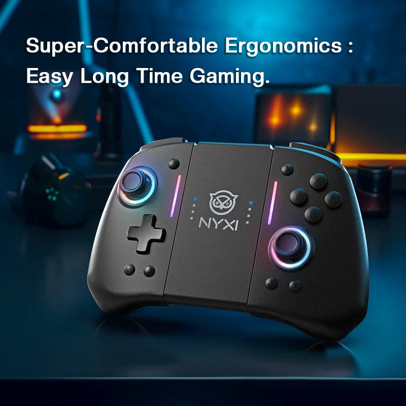 NYXI Hyperion Wireless Game for Switch 2 Black