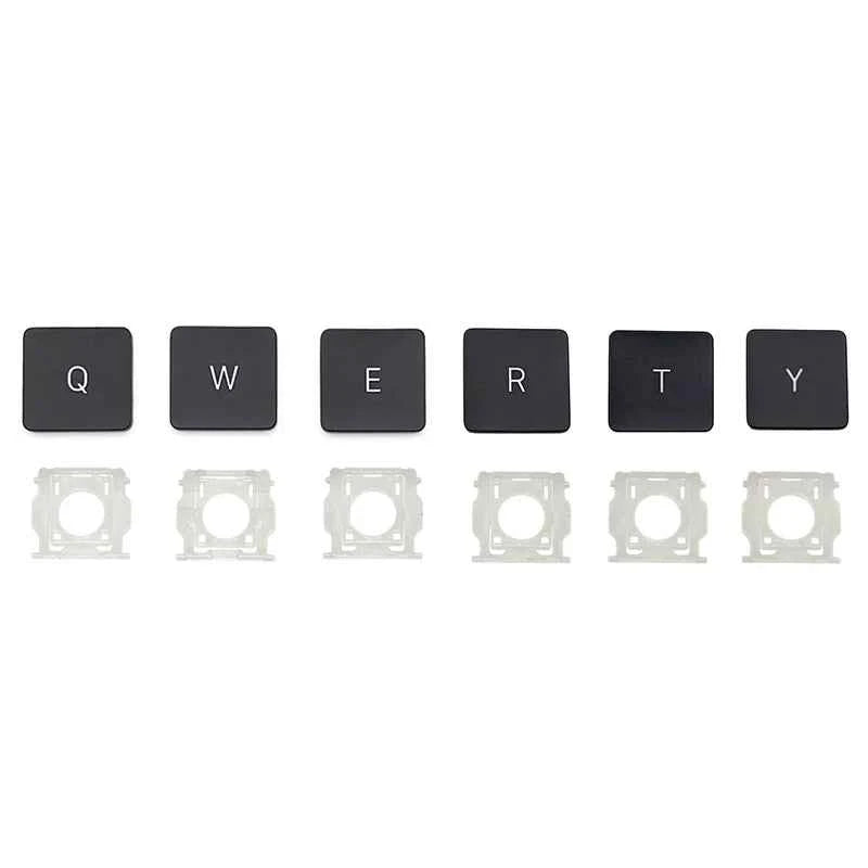 Replacement Individual Key Cap Black US UK with hinge For MacBook Pro/Air A2141 A2251 A2289 A2179 A2337 A2338 A2442 A2485 A3113