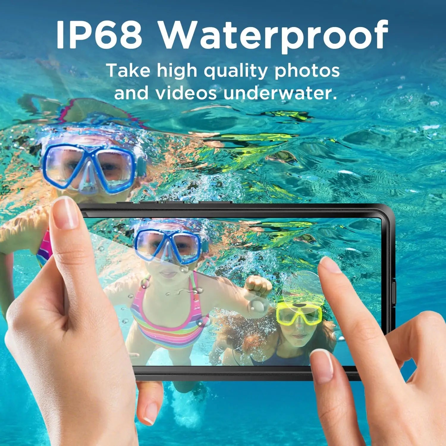 For Samsung Galaxy S26 Ultra S25 Plus S24 S23 Case Waterproof Magsafe Snow Dust Shock Proof 360° Underwater IP68 Certified Cover