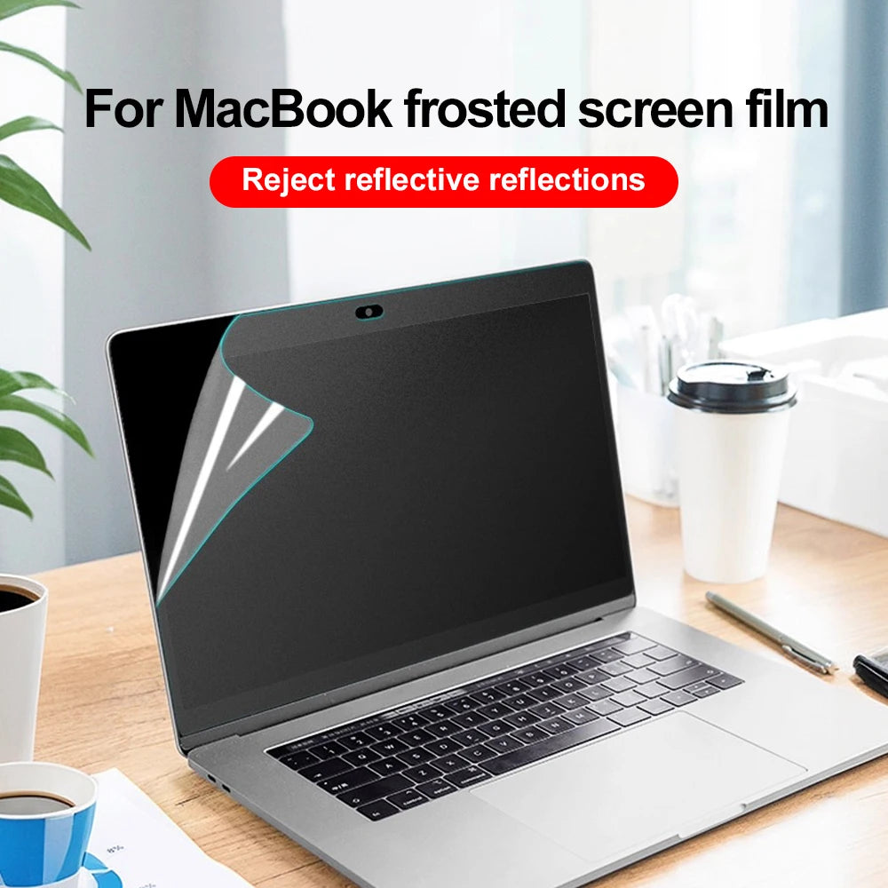 2PCS Anti-blue Light Screen Protector For Macbook Air 13 Pro 14 16 M1 M2 M3 M4 2021 2023 2025 A2681 A3186 A2141 Matte Matte Film