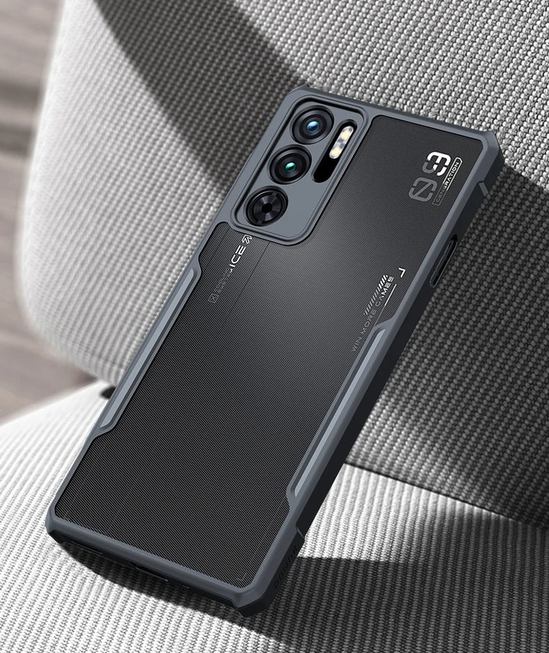 Xundd For Nubia Red Magic 11 Pro RedMagic 11 Pro Plus Case,Airbag Shockproof Shell,Camera Protection,Back Stripe Clear Cover