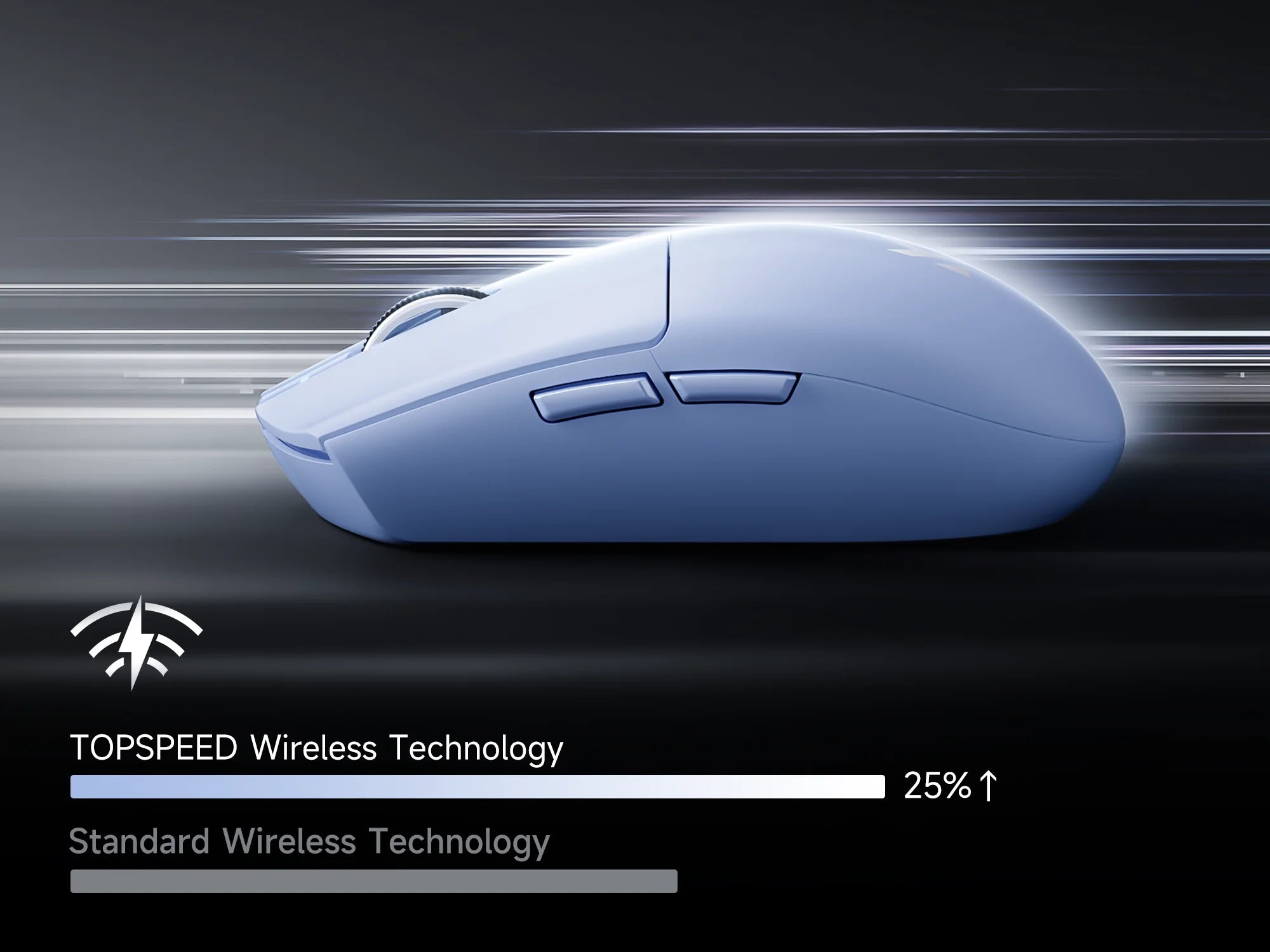 MCHOSE G3 V2 Pro Professional Game Three Mode Mouse PAW3395 26000DPI Polling Rate 59g Ultra Light Office Mouse 800mAh