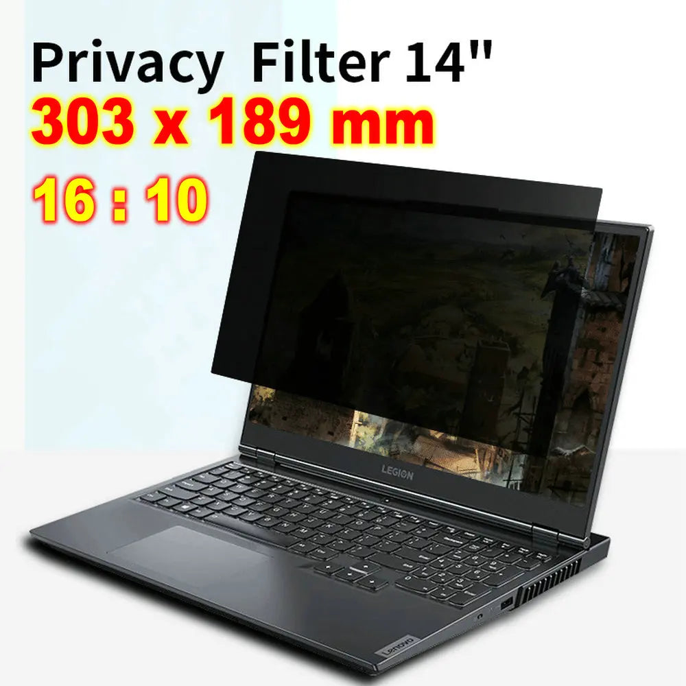 14 Inch Privacy Film Anti-spy 13.3 Inch Monitor Screen Anti-peep Notebook Computer Privacy Screen Filter Screen Protector Laptop