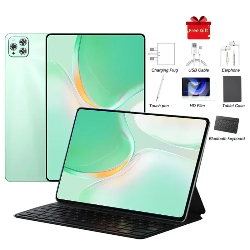 2025 New iPad Air PRO Latest Global First Tablet mi Android 14 Snapdragon 8Gen3 11 inch Soft Light Screen WiFi GPS WPS 5G планше