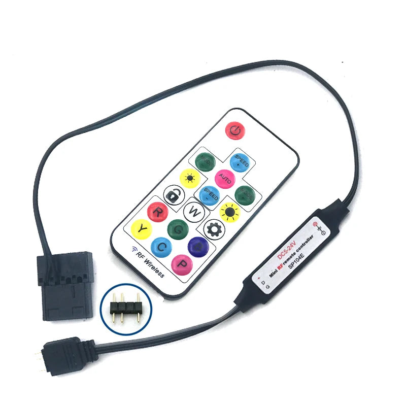 SYNC Motherboard Cable RGB Splitter 12V 4Pin 5V 3Pin Header Addressable RGB Hub Transfer Extension Cable For ASUS GIGABYTE MSI