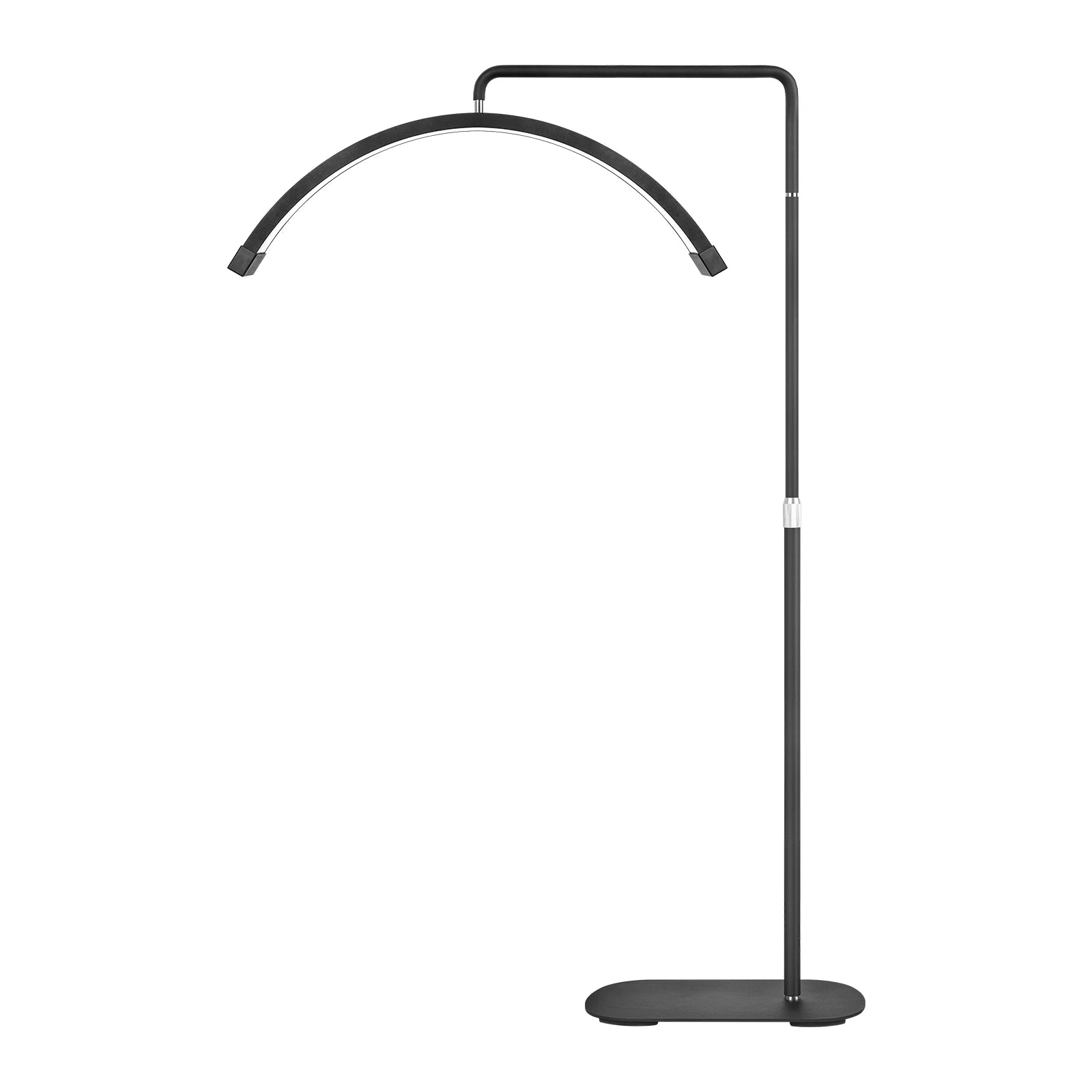 FOSOTO FT-Y9 28 Inch Led Lash Light Half-Moon Shaped Fill Lamp Light With Lamp Holder For Tattoo Beauty Salon Eyelash Haircut