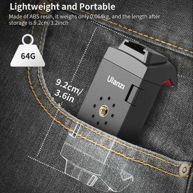 Ulanzi ST-29 Universal Tablet Tripod Mount Stand Phone Holder w Cold Shoe For iPhone iPad Air Pro Horizontal Vertical Shooting