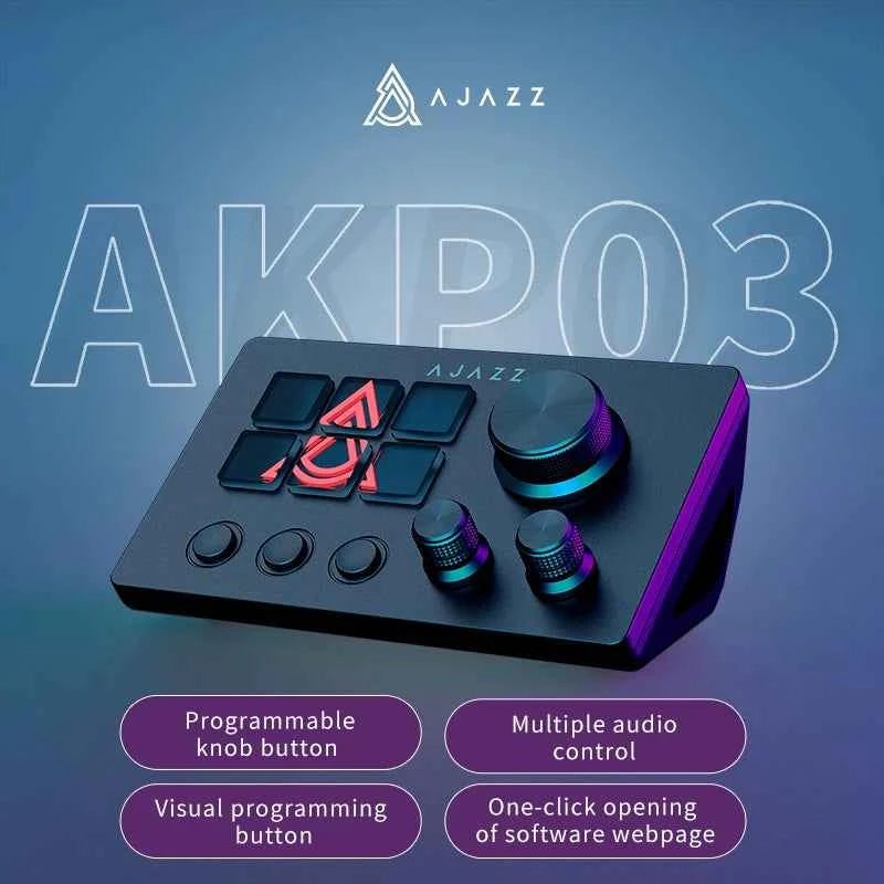 Ajazz AKP03E Multifunctional Console Panel