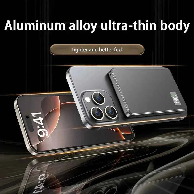 Wireless Magnetic 500000mAh Power Bank Fast Charging Portable PD22.5W External Battery for Magsafe for iPhone17 Samsung Xiaomi