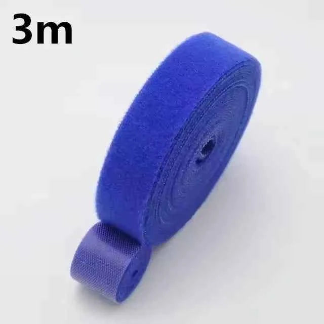 1/5m Cable Organizer Cable Management Wire Winder Tape Earphone Mouse Cord Management Ties Protector for iPhone Xiaomi Samsung