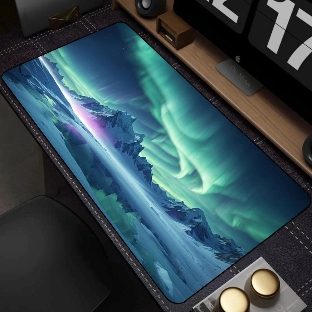 XXL Mouse Pad Anime Natural Scenery Mousepad Large Teclado Mousepad Pc Keyboard Gaming Table Mats Laptop 900x400 Mouse Mat
