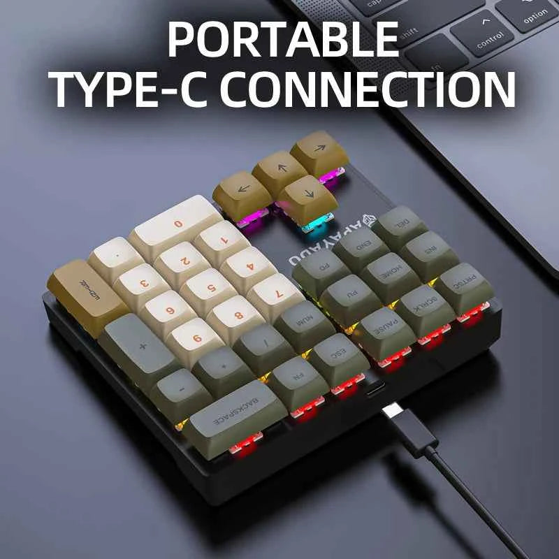 APAYADO STORNED K33 Mini Numeric Mechanical Keyboard