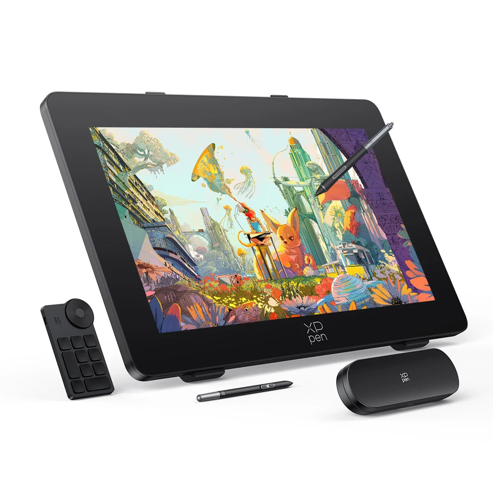XPPen 4K Artist Pro 24 (Gen 2)  Graphics Tablet Monitor 23.8 Inch Calman Verifed Display Dual 16K Levels Stylus Support 60 Tilt