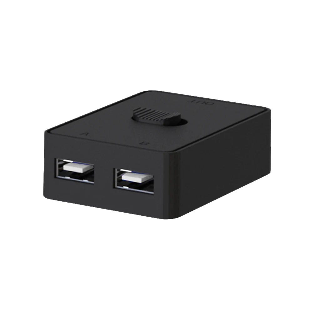 USB 3.0 Switch 1x2/2x1 USB Hub Bidirectional 2 in 1 Out Switcher USB2.0 Extender Shared Controller for PC Keyboard Mouse Printer