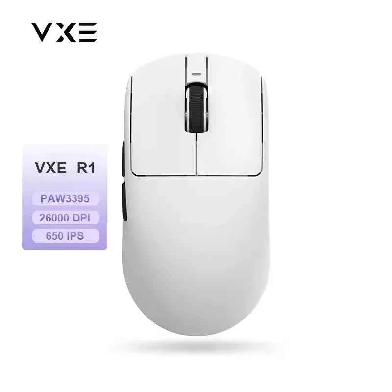 Vxe Dragonfly R1SE R1 R1pro R1ProMax Gaming Mouse, Rechargeable, Paw3395 Lightweight Ergonomic Wireless Mouse Esport