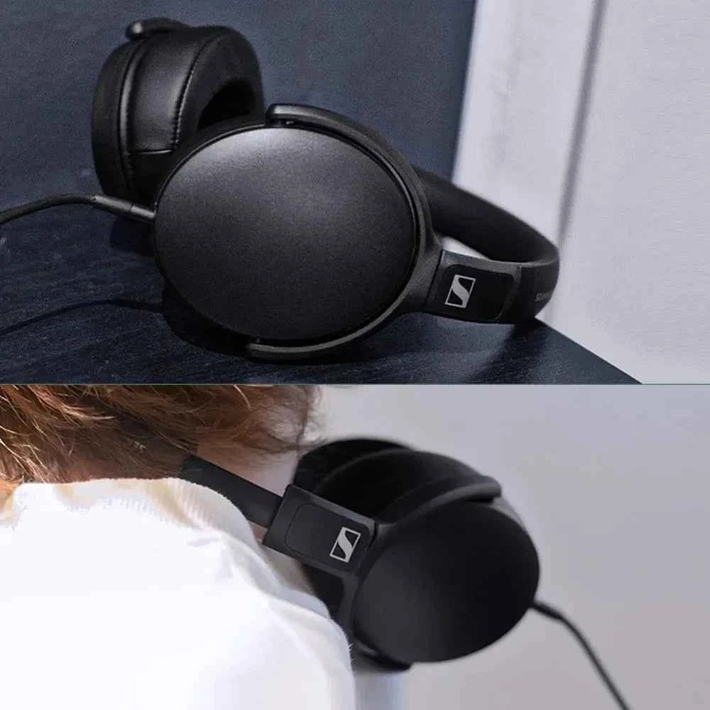 Sennheiser HD400S Headphones Head Mounted Wired with Microphone  Esports Games Closed Ear Pack Low Bass Noise Reduction