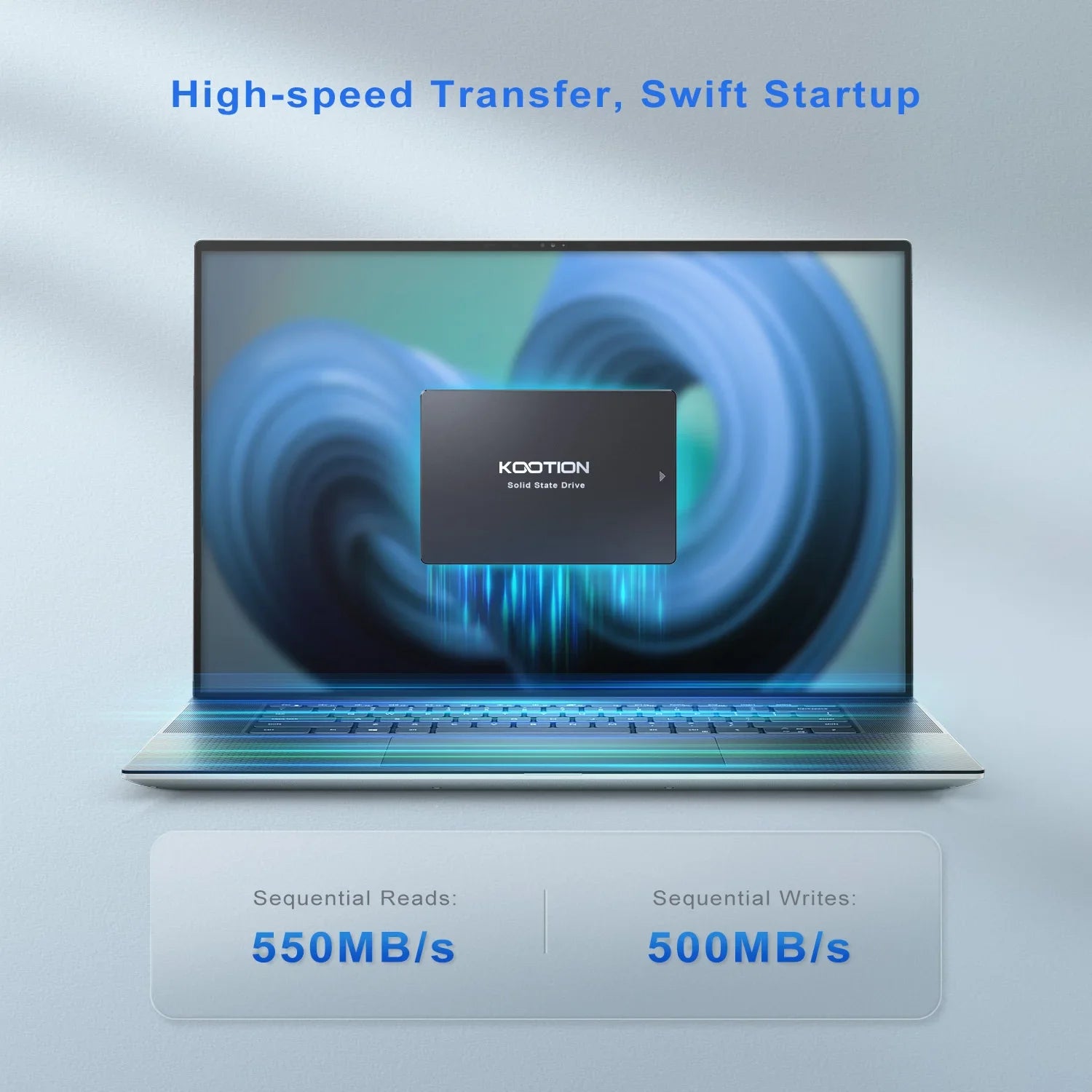 KOOTION Sata SSD 2TB 1TB 512GB 256GB 128GB SATA3 Internal Solid State Drive 2.5 Inch HDD Hard Disk for Laptop Desktop PC Server - WinSupport Tech