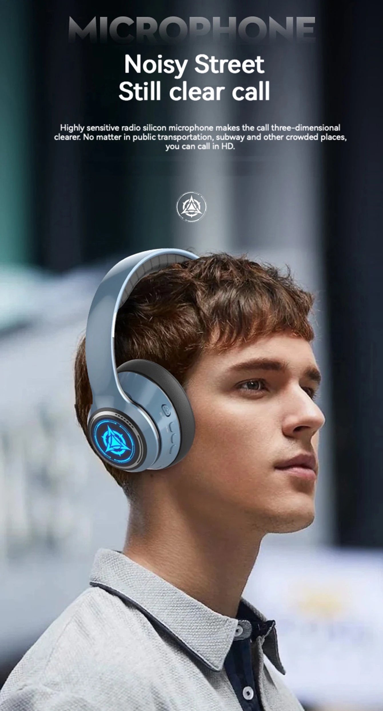 Wireless Headphones | Over-Ear, In-Ear, Headband Styles, Low-Latency HIFI Call, Leather Comfort, USB-C Charging, Rotatable, Port