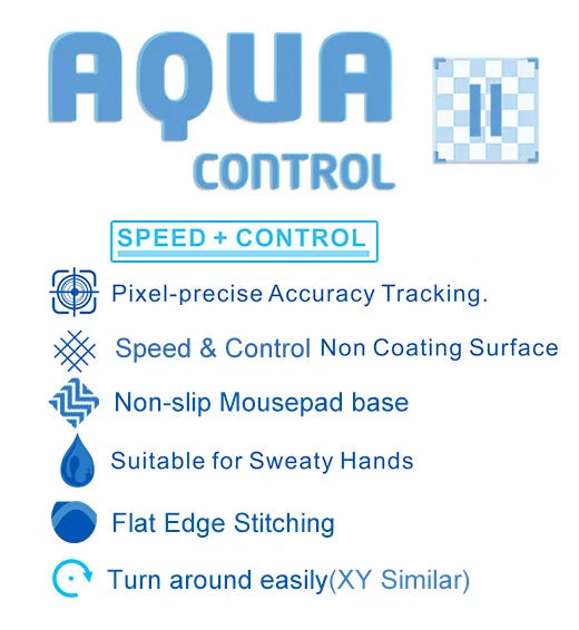 500x500x4mm X-Raypad Aqua control 2 Gaming Mouse Pads Black Or Grey White Version