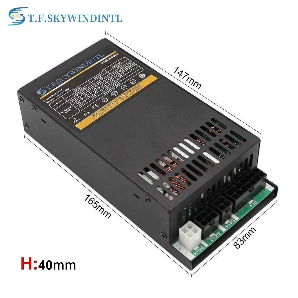 Flex 600W Modular Power Supply Small 1U Computer PSU Flex-ATX 500W for ITX mini PC Active PFC For POS AIO desktop 110V 220V