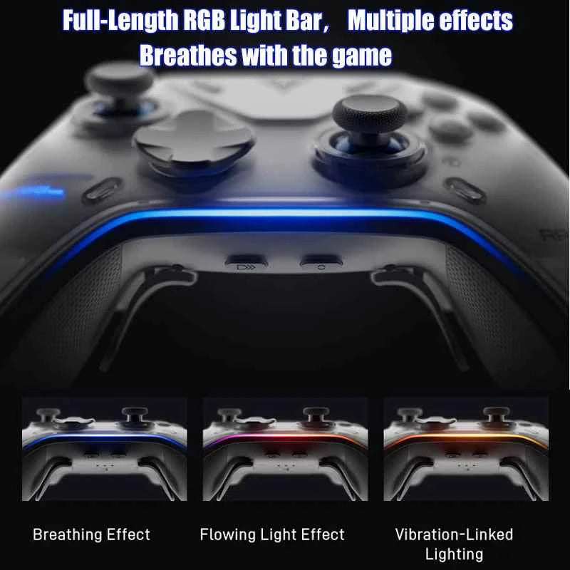 Flydigi apex 5 controller gamepad wireless gamepad for pc /Switch/Phone/TV/tablet computer,charging dock with Cool RGB screen