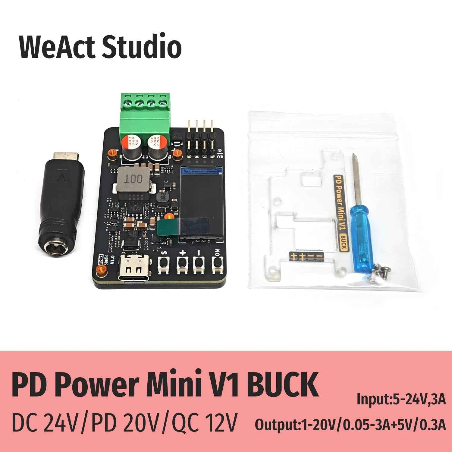 Mini DC Power Supply Lab Power Supply Adjustable 20V 3A Switching power supply Portable Digital Bench Power Supply ﻿