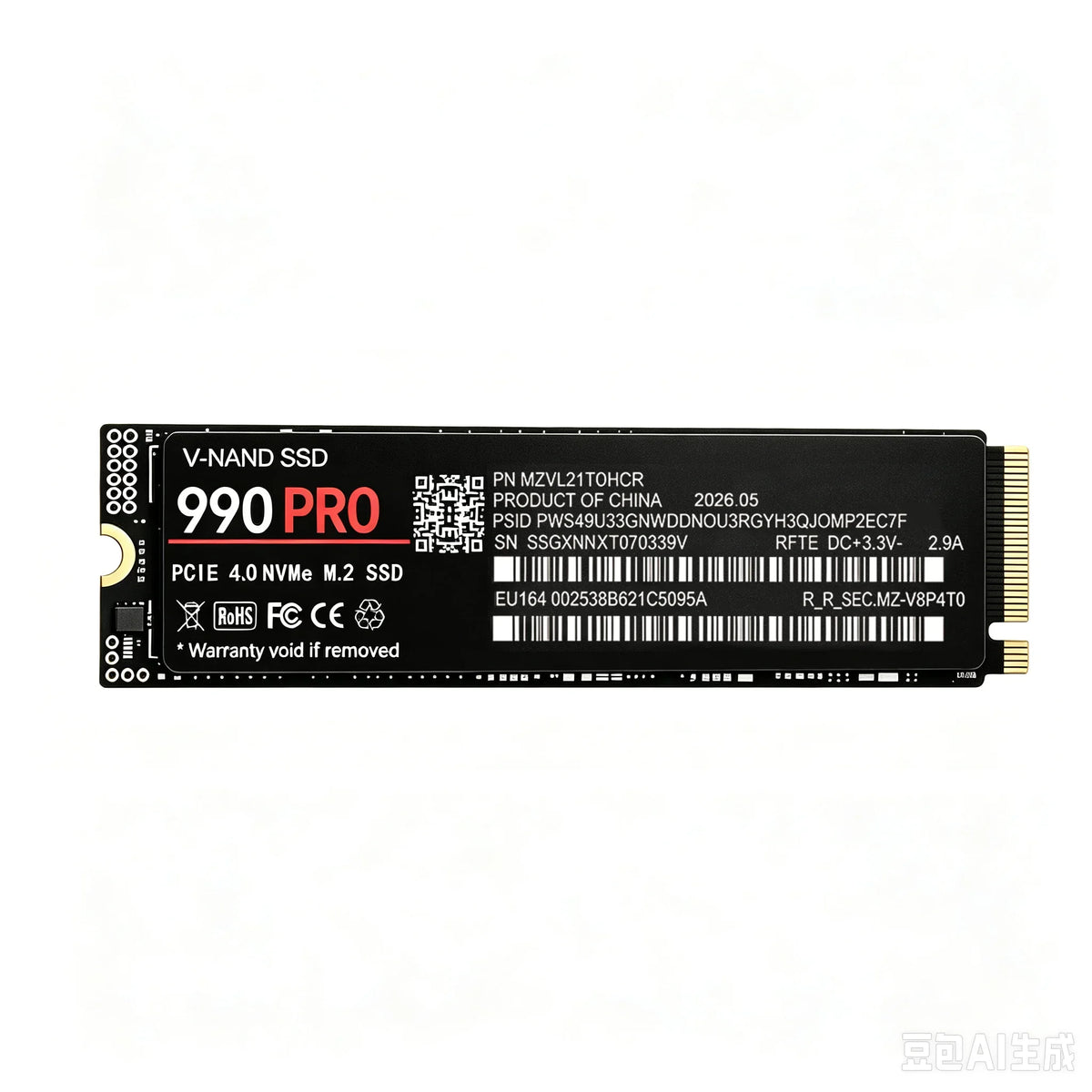 2026 New M.2 990 PRO NVMe SSD PCIe Gen4 High Performance Internal Drive 1TB 2TB 4TB Storage Upgrade For PS5 Desktop Laptop
