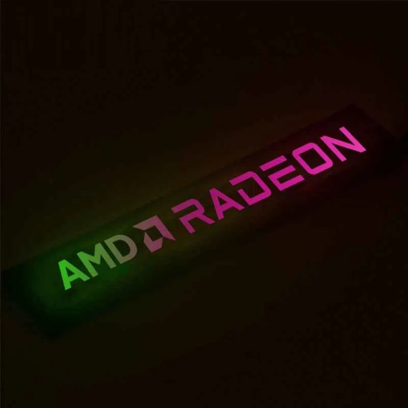 FREEZEMOD RGB GPU Side Panel NVIDIA/ AMD Video Card VGA Light Board Plate Faith Lamp for PC Cabinet Decoration AURA SYNC