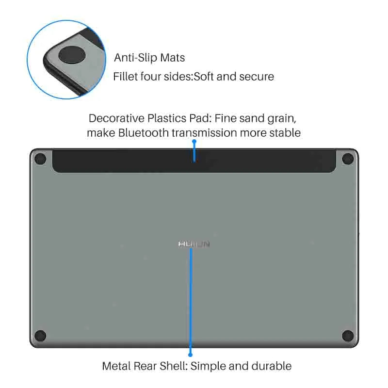 13.6 x 8.5 Inch HUION G930L Wireless Graphics Tablets Inspiroy Giano Drawing tablet Bluetooth Connection with Pentech 3.0 Stylus