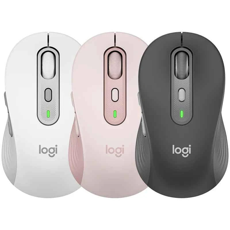 Logitech M750 Wireless Bluetooth Mouse Silent Click Comfort Shape Long Battery Life Multi Device Pairing for Mac Windows iPad