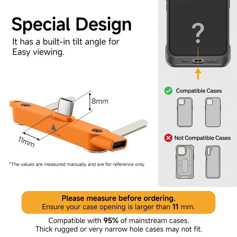 240W PD Type C Fast Charging Cable Foldable Bracket 2-in-1 Data Cable Phone Stand Charge Wire For iPhone Macbook Xiaomi Samsung