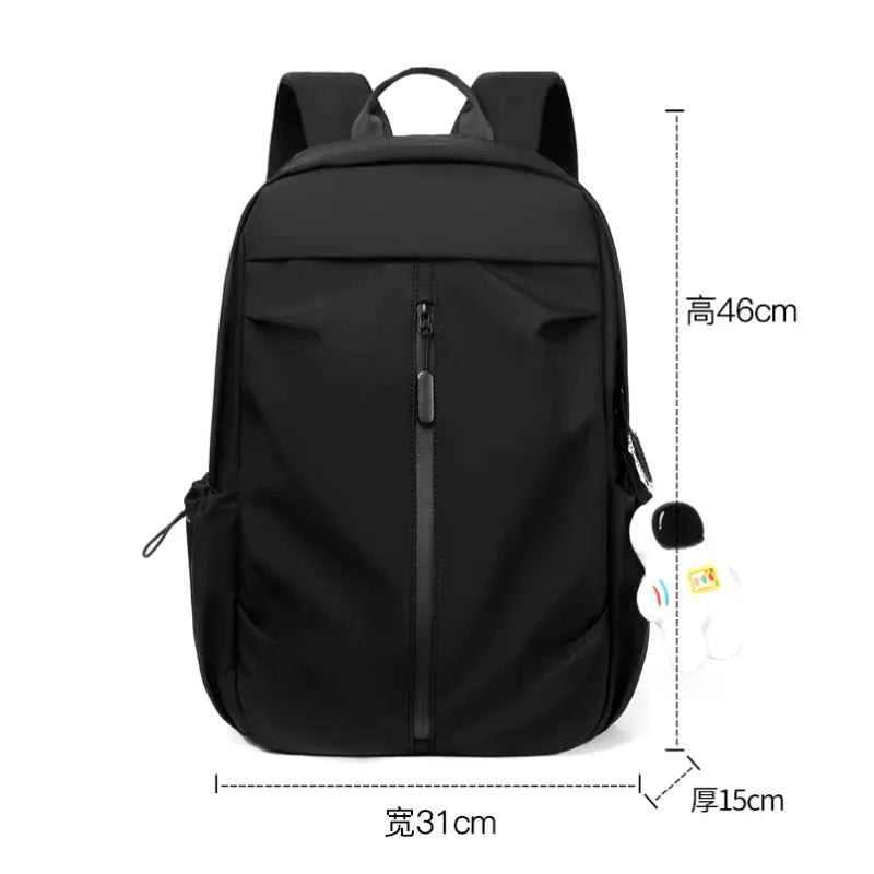 Durable Men's  Backpack - Water-Resistant, Large Capacity, Casual Business & StudentBagwithLaptop Compartment, BackpackforSchool