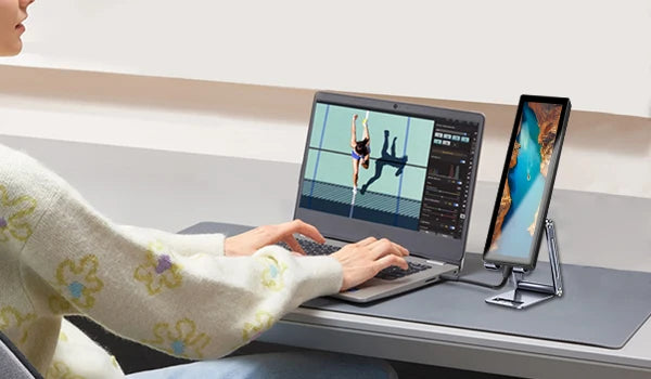 8.8-inch Chassis Secondary Screen 1920*480 Long-shaped LCD Touch Screen with Built-in Stand, AIDA64 Touch Version