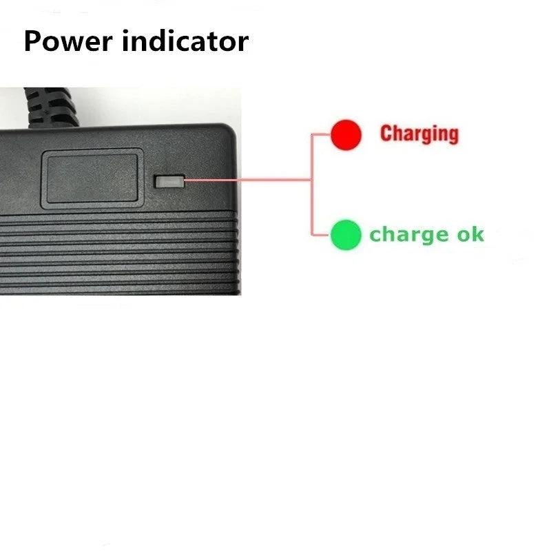 36V Li-ion Battery Charger 3A Output 42V3A Charger for 36V Lithium Battery High Quality Fast charger with Cooling fan