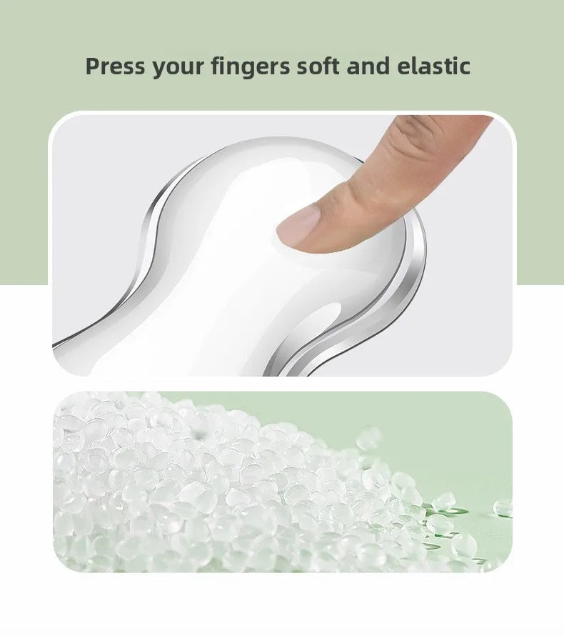Silicone Keyboard Mouse Wrist Rest Support Ergonomic Wave Hand Pad Cushion Comfortable Soft for Gaming Office Computer Laptop
