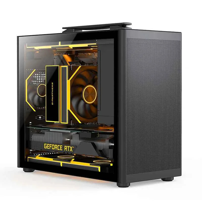 Question M5 PC case M-ATX Portable Computer Case ITX Motherboard ATX/SFX Power Supply Support U3 Desktop MINI Small Chassis