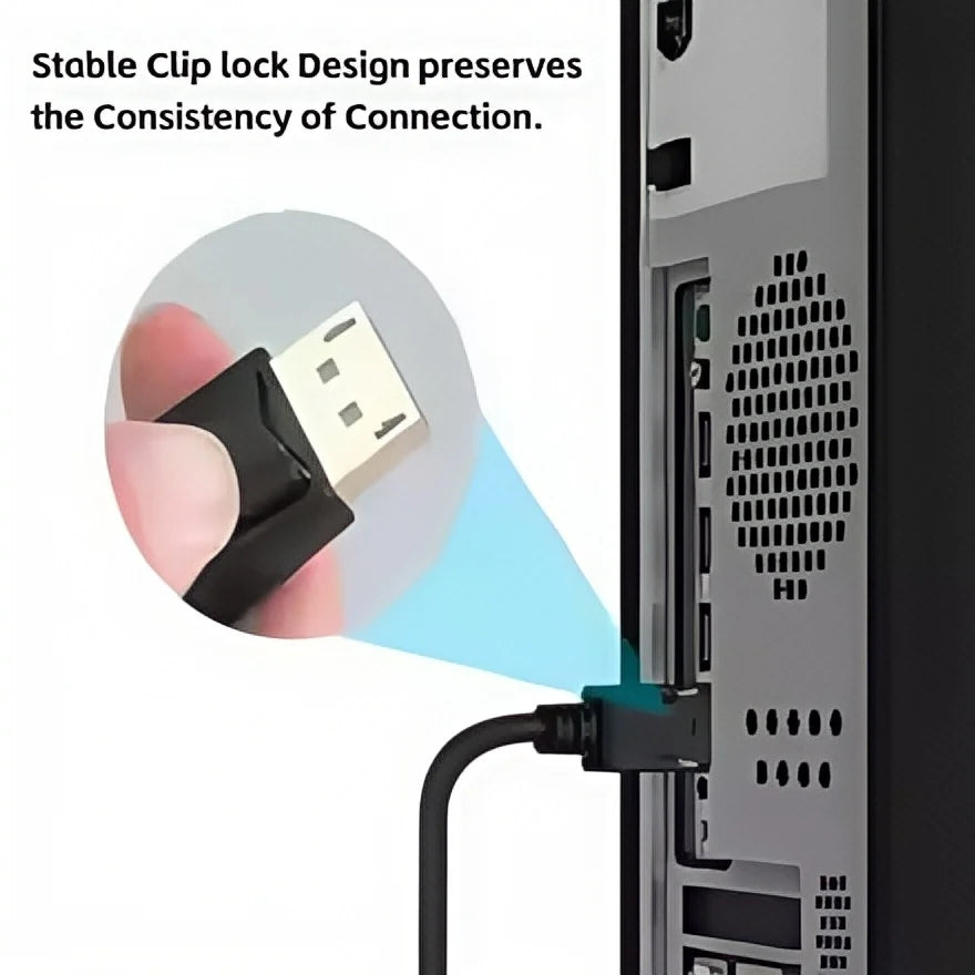 1.8M (6FT) DisplayPort to HDMI Cable - 4Kx2K Gold Plated Connector, DP to HDTV Adapter for PC/Laptop/Monitor/Projector - WinSupport Tech