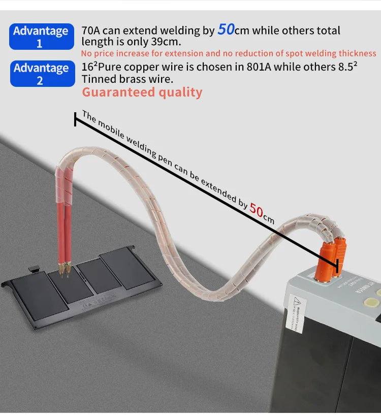 Heltec 21KW 36KW 42KW Capacitor Storage Battery Spot Welding Machine/Portable Small Spot Welder LED Display 0.5mm Thickness
