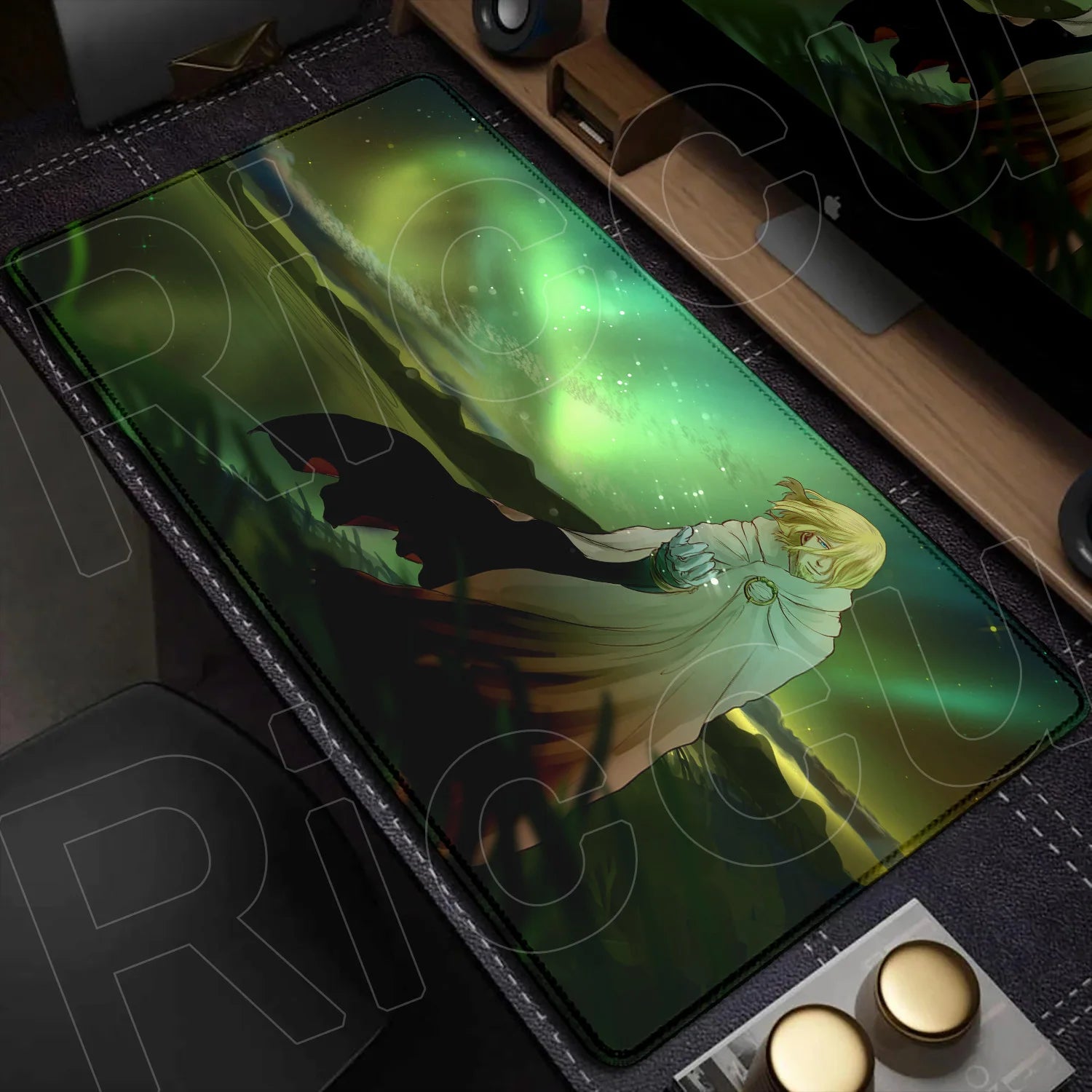 XXL Large Mousepad Vinland Saga 90x40CM Mouse Pad E-sports Gaming Keyboard Protector PC Accessories HD Computer carpet Desk Mat